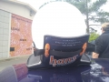 HANS device rear